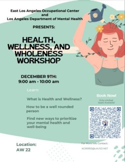 Mental Health Wellness Workshop